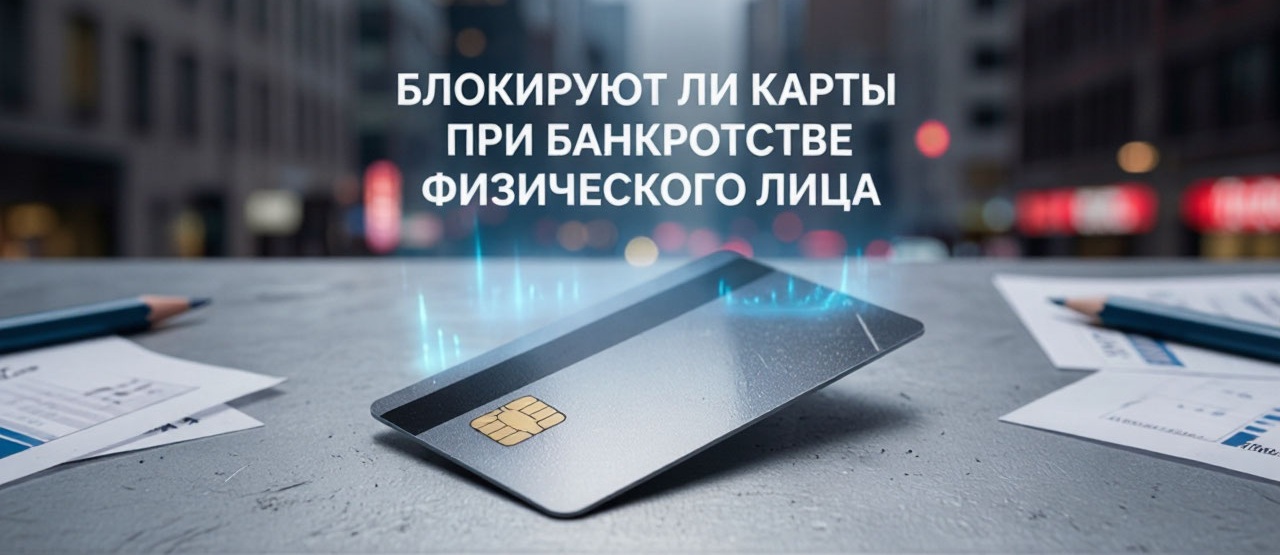 Блокируют ли карты при банкротстве физического лица
